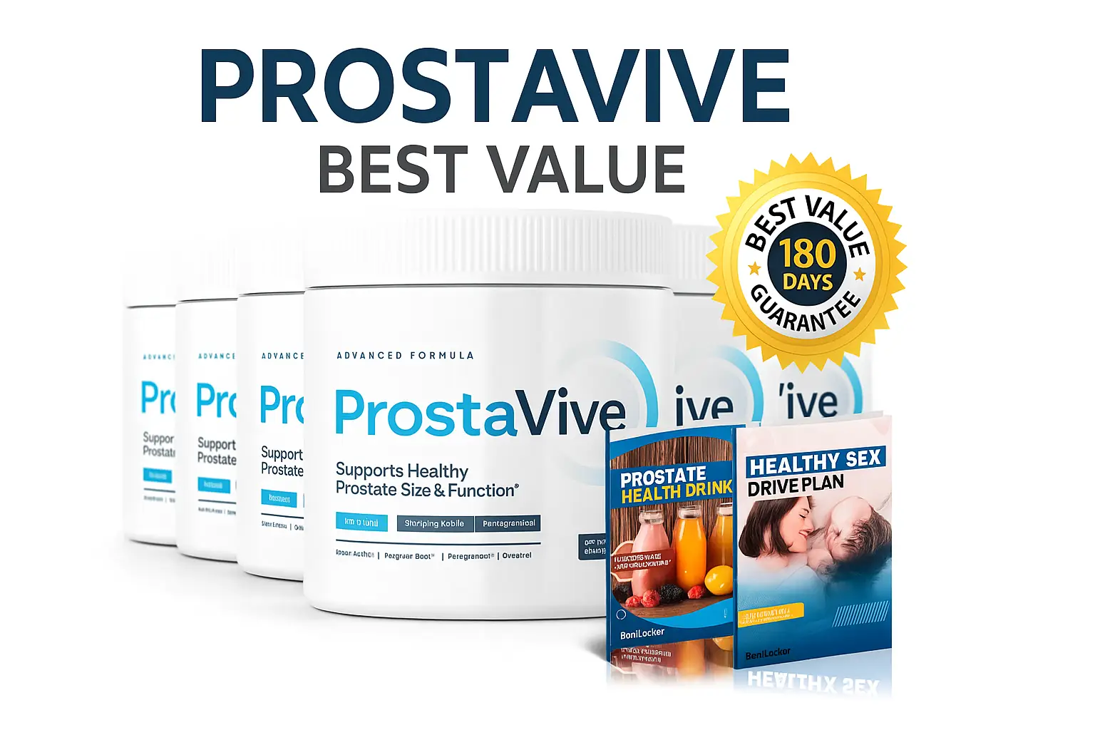 ProstaVive 6 bottles best value
